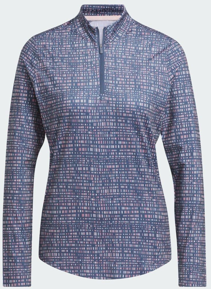Adidas Ultimate365 Printed Quarter-Zip Mock Top preloved Ink (IX1406)
