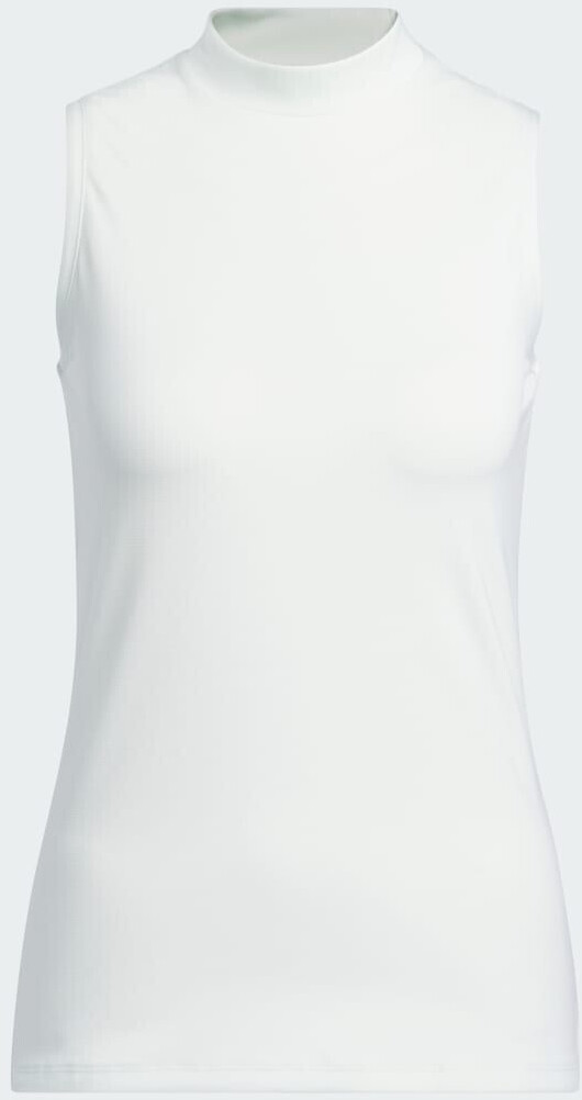 Adidas Ultimate365 Sleeveless Mock Neck Poloshirt (IP8696) crystal jade