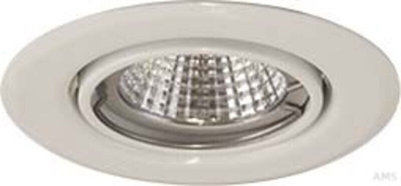 Brumberg Recessed spotlight Tirrel-R GU10 socket matt white