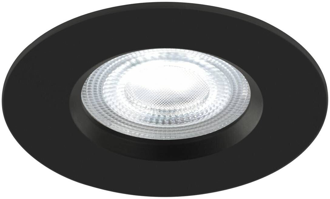 Nordlux LED recessed light Don Smart set of 3 black