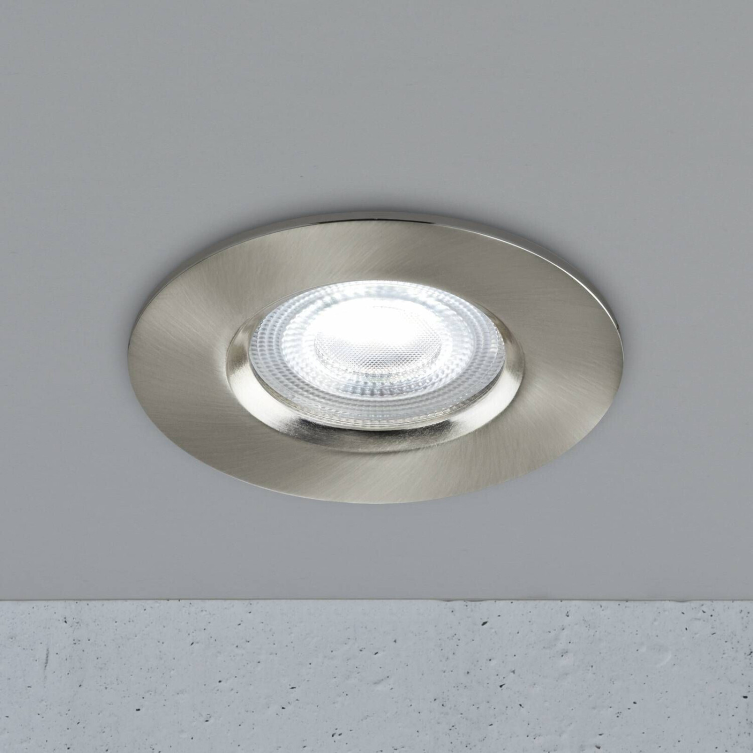 Nordlux LED recessed light Don Smart RGBW nickel