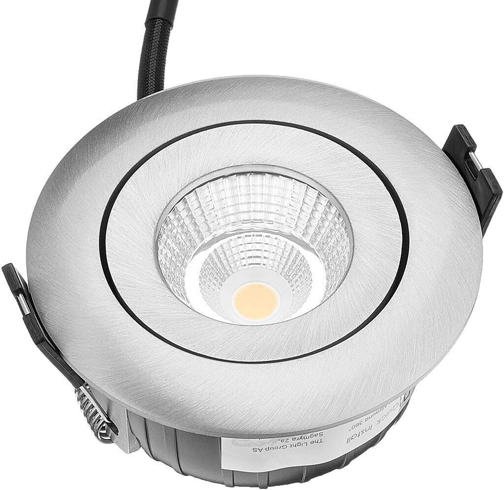 The Light Group Quick Install Allround 360° spotlight aluminum dim G