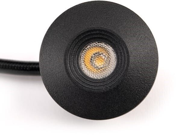 The Light Group SLC MiniOne Fixed LED downlight IP65 black 930