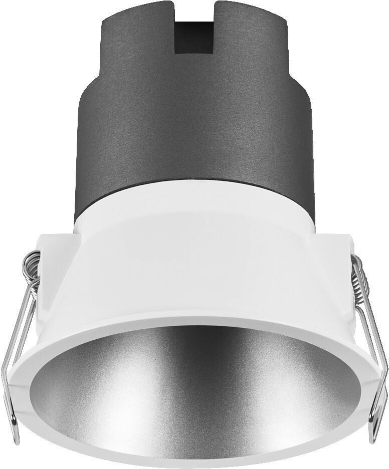 LEDVANCE Twist recessed spot Ø93cm 840 white/silver