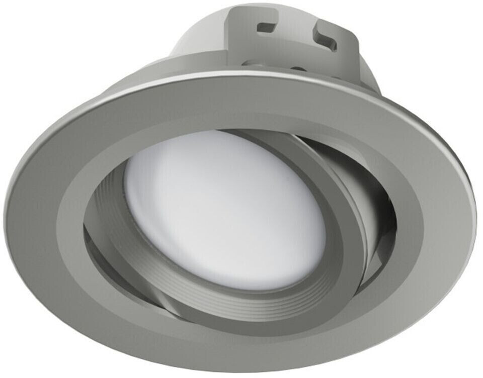 Hama WLAN LED recessed spotlight app control CCT nickel G