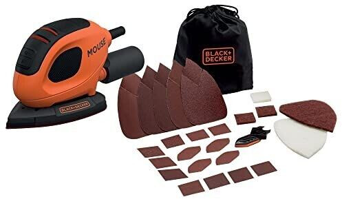 Black & Decker Triangular grinder Mouse (BEW230BCA-QS)