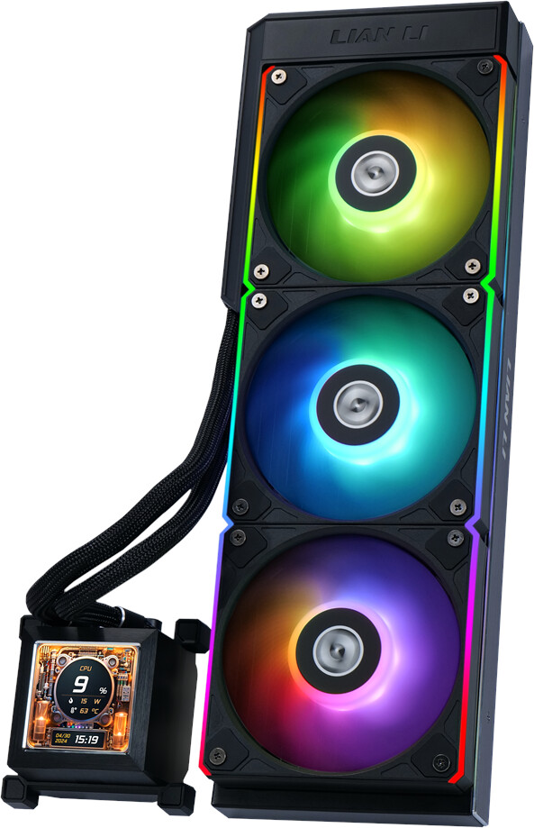 Lian Li HydroShift LCD 360RGB Black