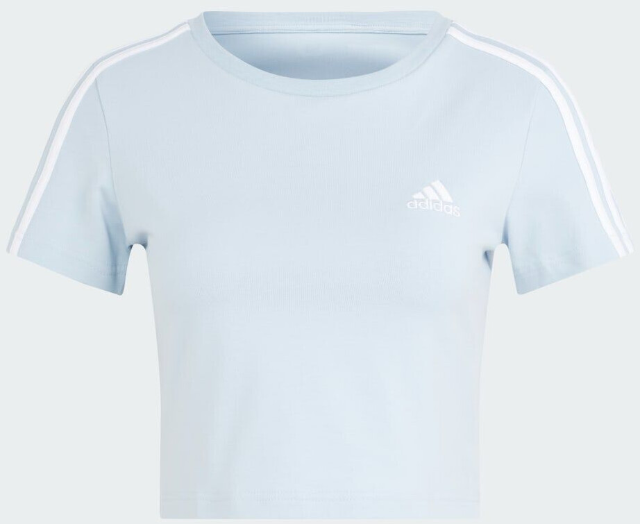 Adidas Essentials 3-Stripes T-Shirt (IR6115) wonder blue