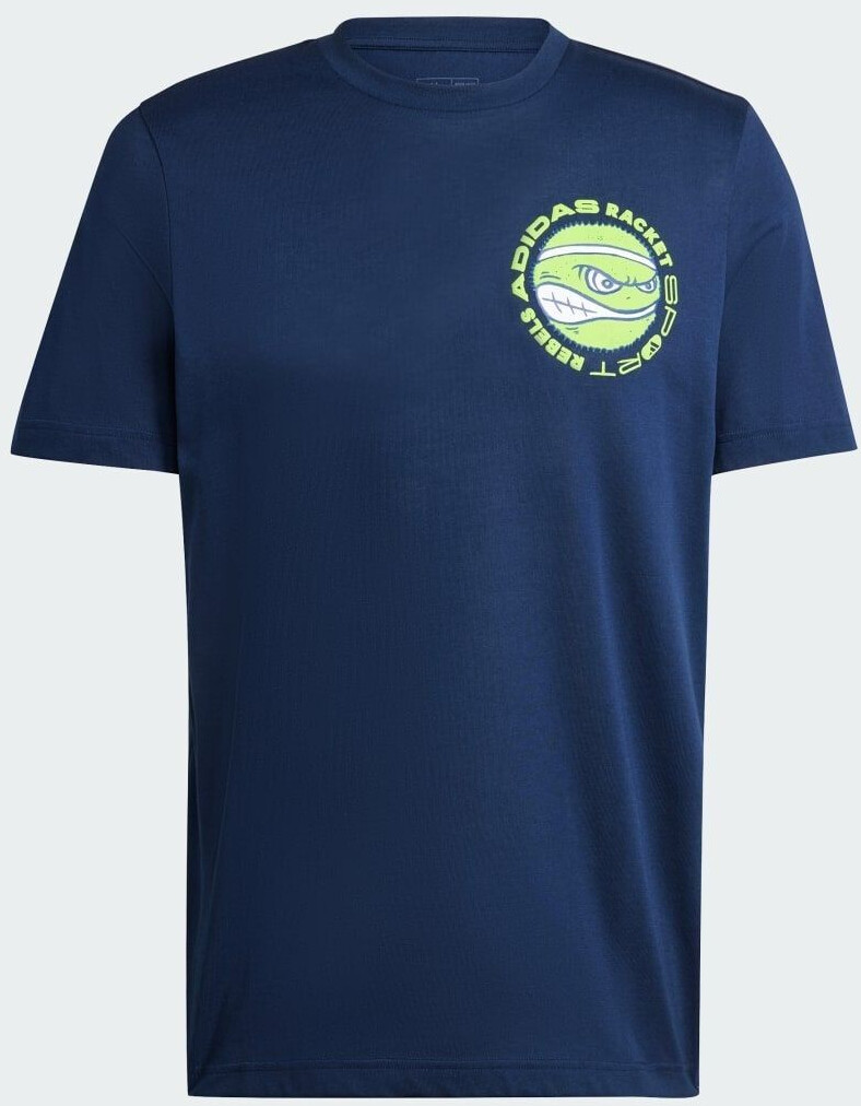 Adidas Racket Sport Rebels Graphic T-Shirt (IW0145) collegiate navy