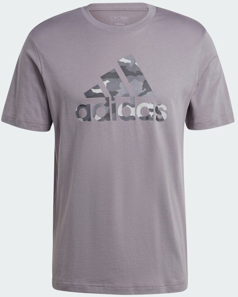 Adidas Camo Badge of Sport Graphic T-Shirt (IY0741) grey four