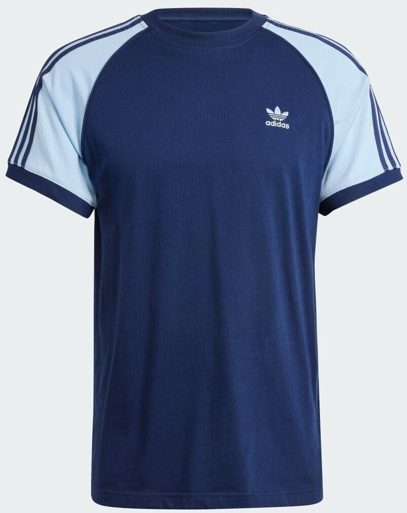 Adidas Colourblocked 3-Stripes T-Shirt (IY4868) night indigo/clear sky