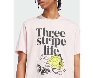 Three stripe life t shirt outlet