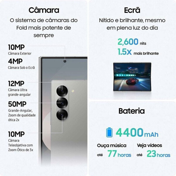 Samsung Galaxy Z Fold6 1TB Blau, Bild 7