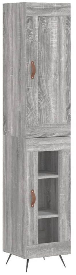 vidaXL Highboard made of wood material 34.5x180cm (3200367)