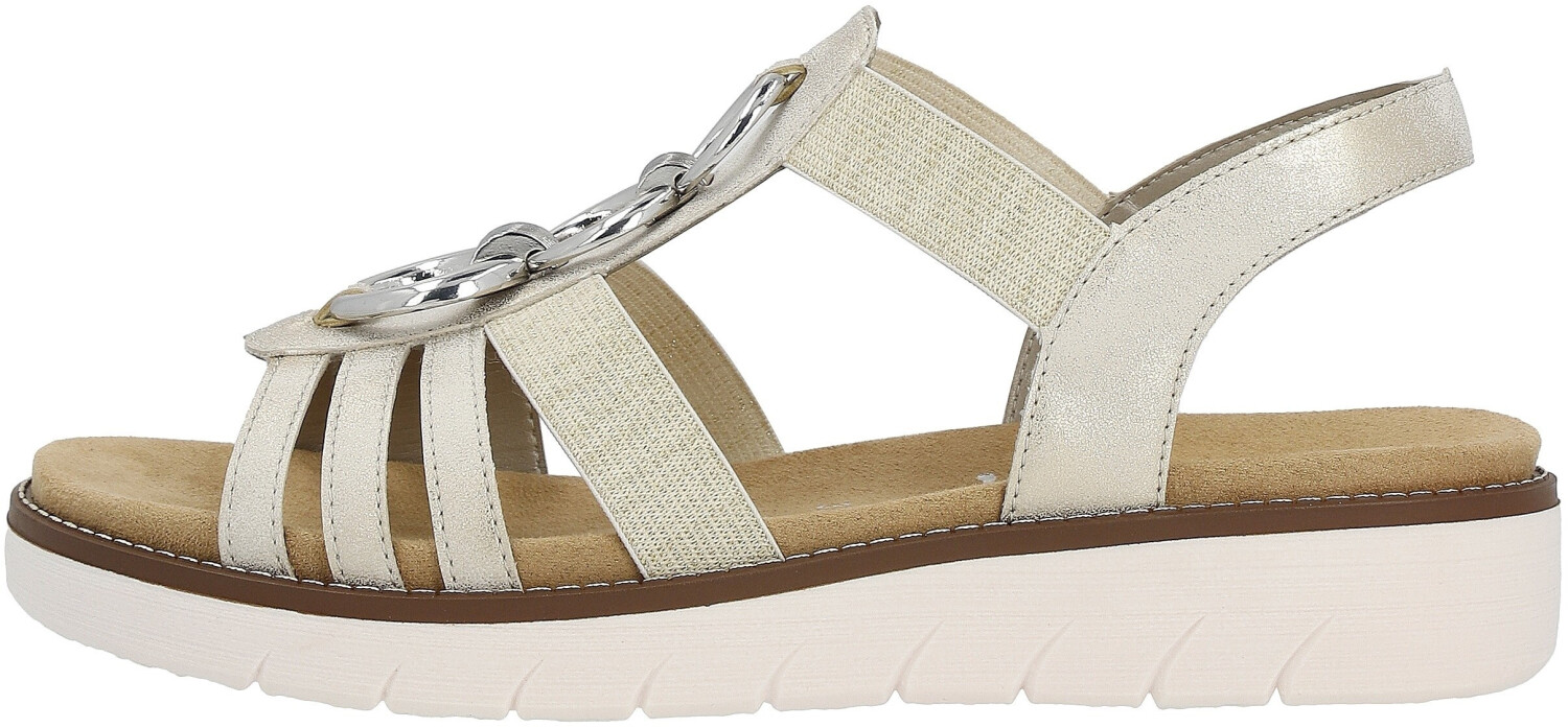 Remonte Dorndorf Sandals (D2073) creme/silver