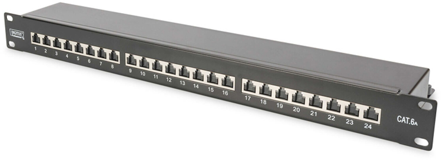 Digitus CAT 6A, Class EA Patch Panel, shielded
