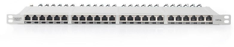 Digitus CAT 6A, Class EA High Density Patch Panel, shielded