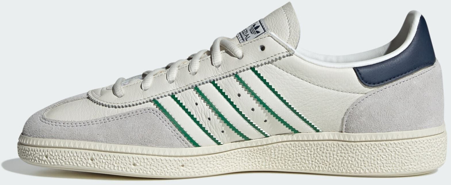 Adidas trainer spzl white green best sale