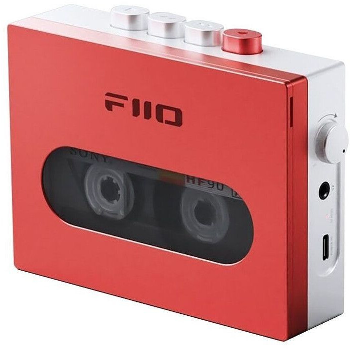 FiiO CP13 Cassette Tape Player Red/Silver