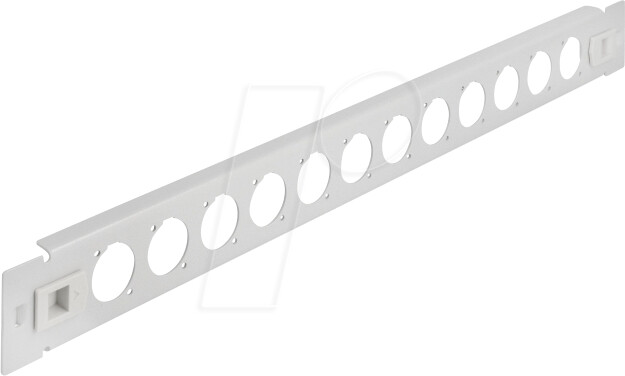 DeLock 19″ D-Type Patch Panel 12 port tool free Grey (66902)