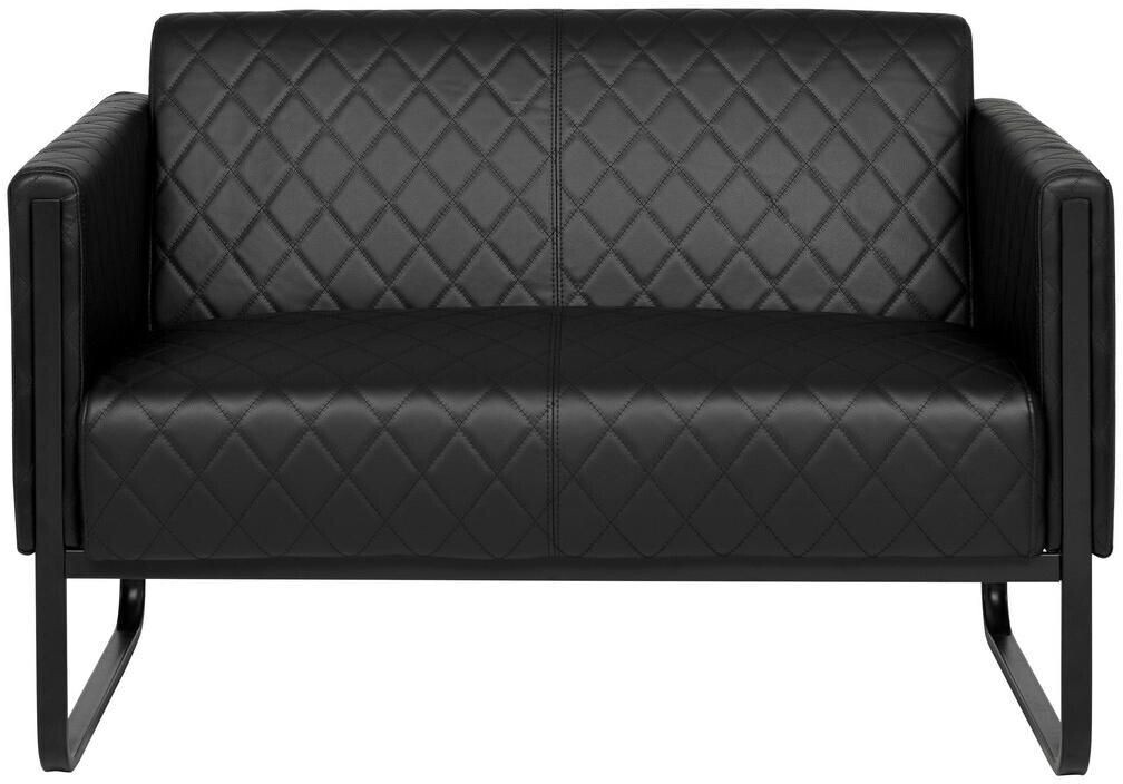 Mid.you 2-seater sofa black 111x78x71 cm