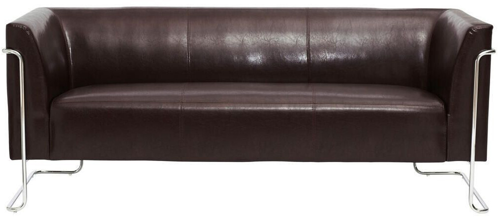 Mid.you 3-seater sofa dark brown 179x71x74 cm
