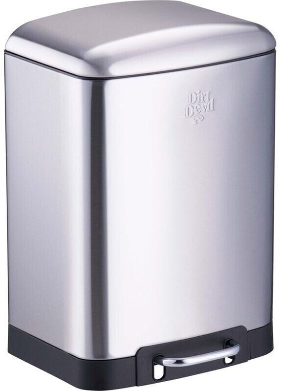 Dirt Devil Pedal bin 12l Silver