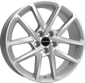 Borbet N (7x17) crystal silver