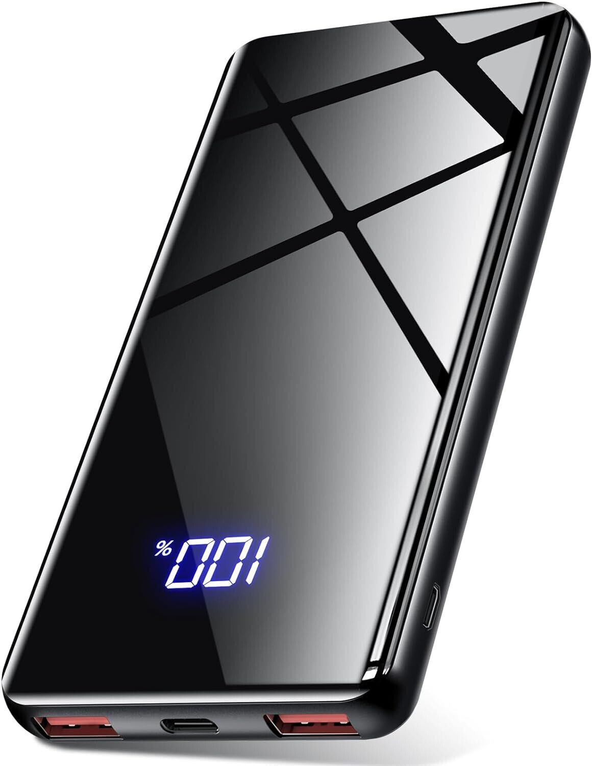 Batterie Externe Hyper Compacte 20000 MAh - 22,5W - USB-C - Noir - EXJ Emporium