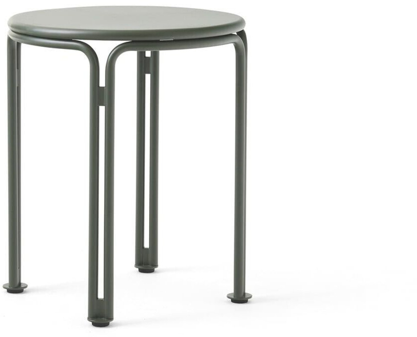 &Tradition Thorvald SC102 outdoor side table bronze green 46 x 40 cm