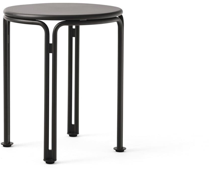&Tradition Thorvald SC102 outdoor side table warm black 46 x 40 cm