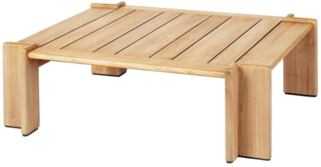 Gubi Atmosfera outdoor side table 100 x 113 cm natural