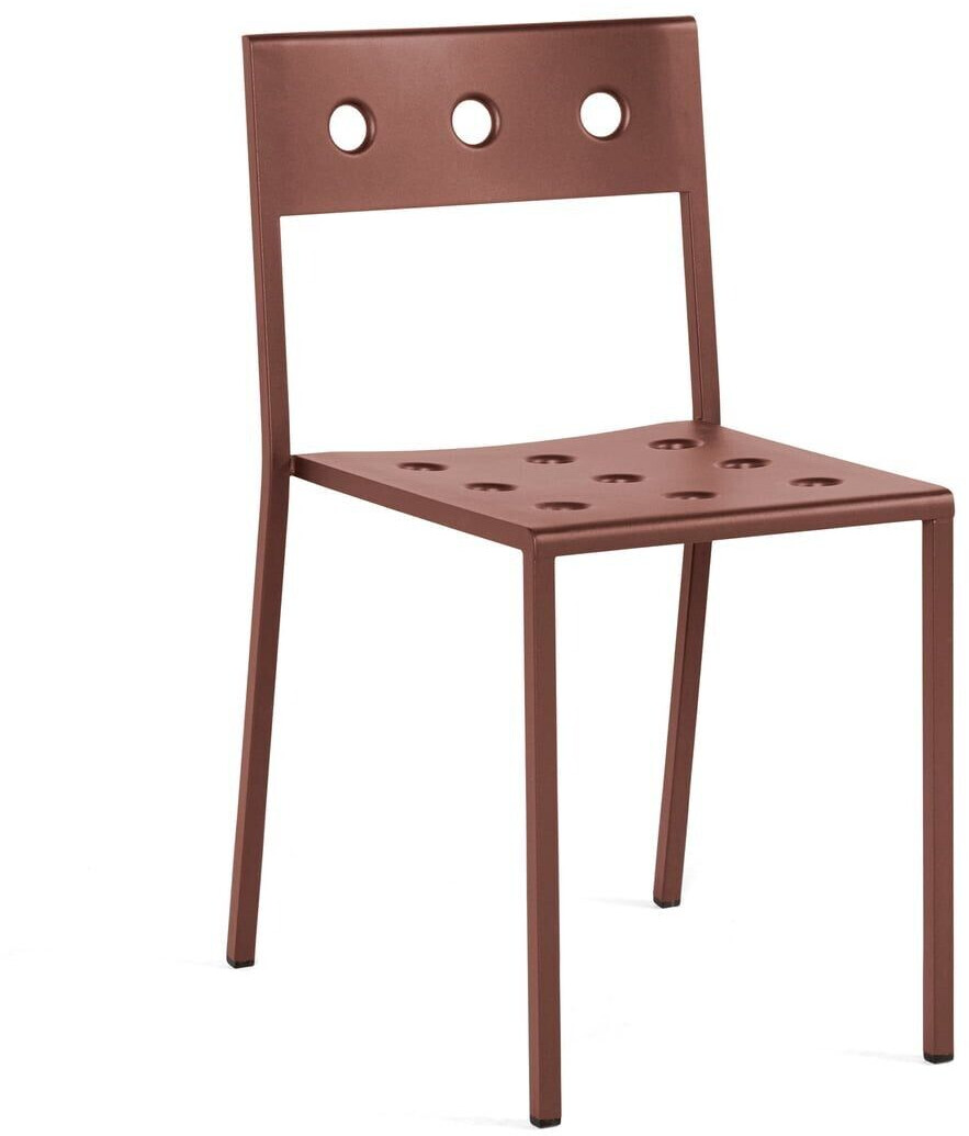 HAY Balcony chair iron red 79 x 51.5 x 44.5 cm