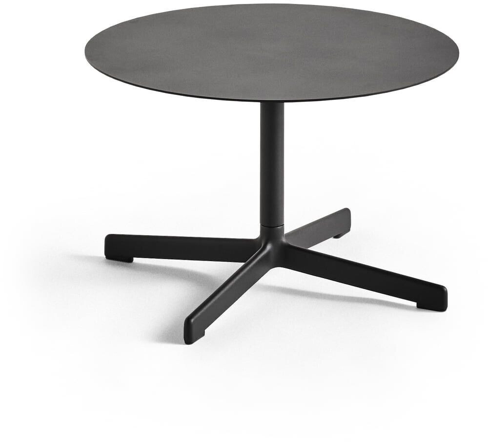 HAY New side table Ø 60 cm anthracite 40 x 60 cm