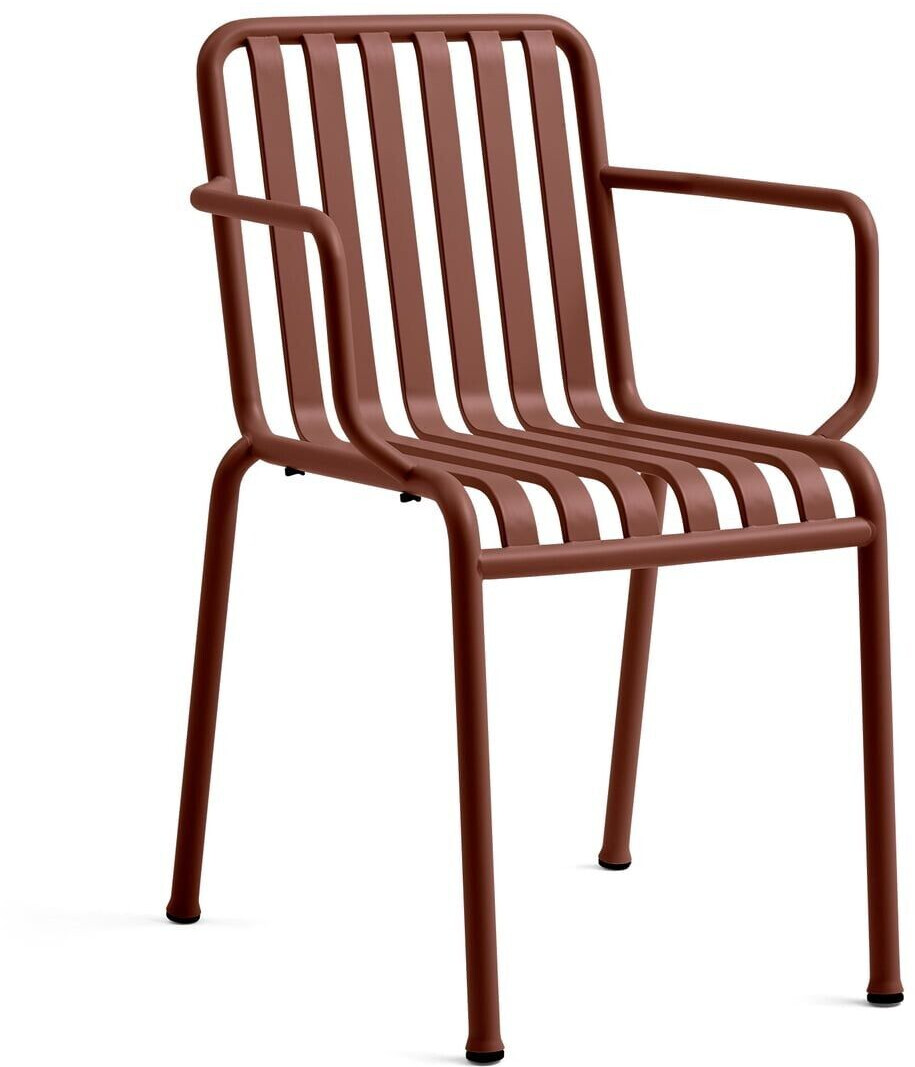 HAY Palissade armrest chair iron red 80 x 56 x 51 cm