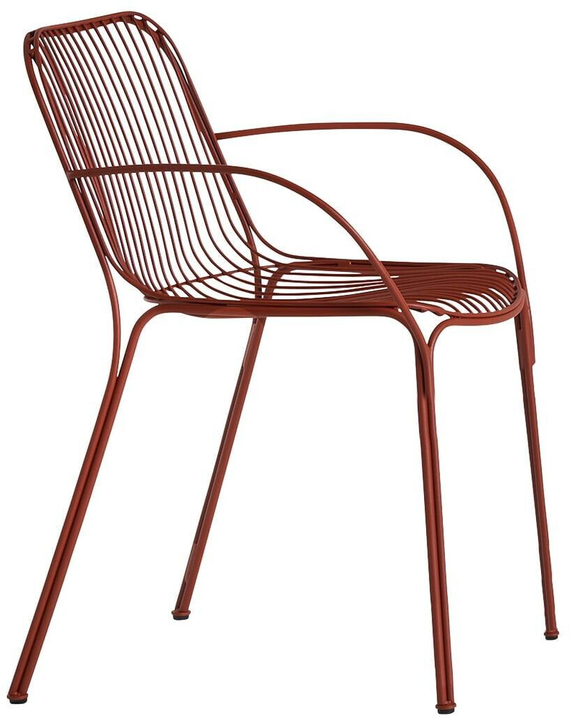 Kartell Hiray armchair rust red 79 x 55 x 56 cm