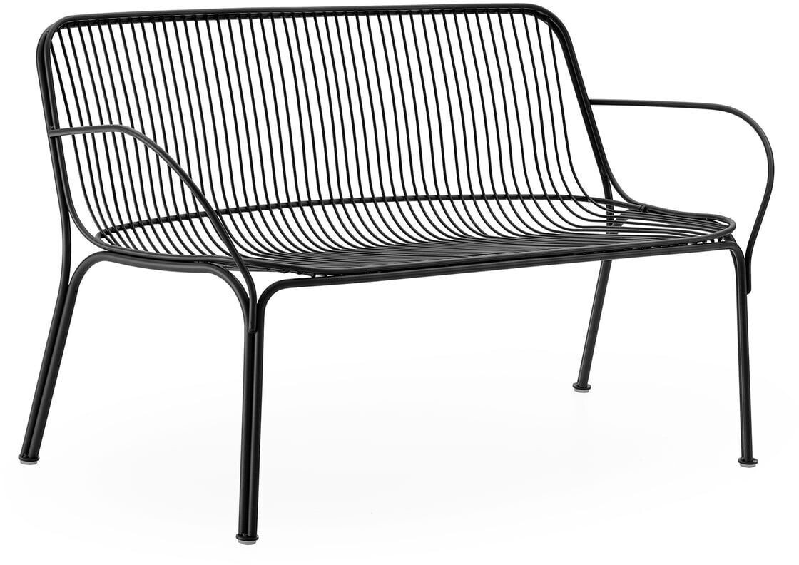 Kartell Hiray garden sofa black 67 x 68 x 121 cm