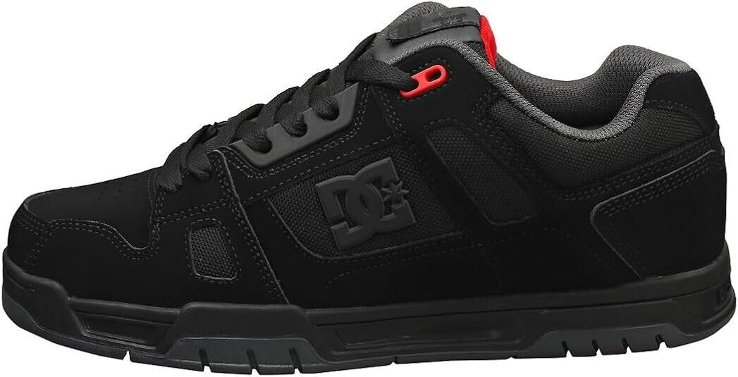 DC Shoes Stag black grey/red