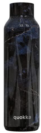 Quokka Solid Thermos Bottle 630ml black marble