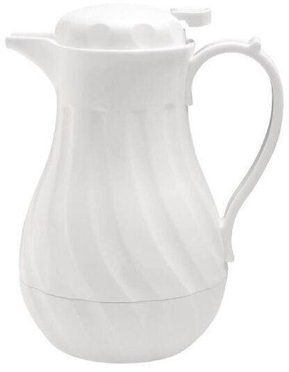 Olympia Swirl insulated jug 2l white
