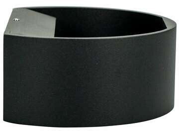 Dyberg Larsen Circle outdoor wall light black