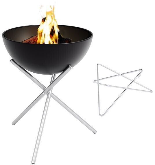 Höfats BOWL 70 Fire bowl stainless steel/steel black