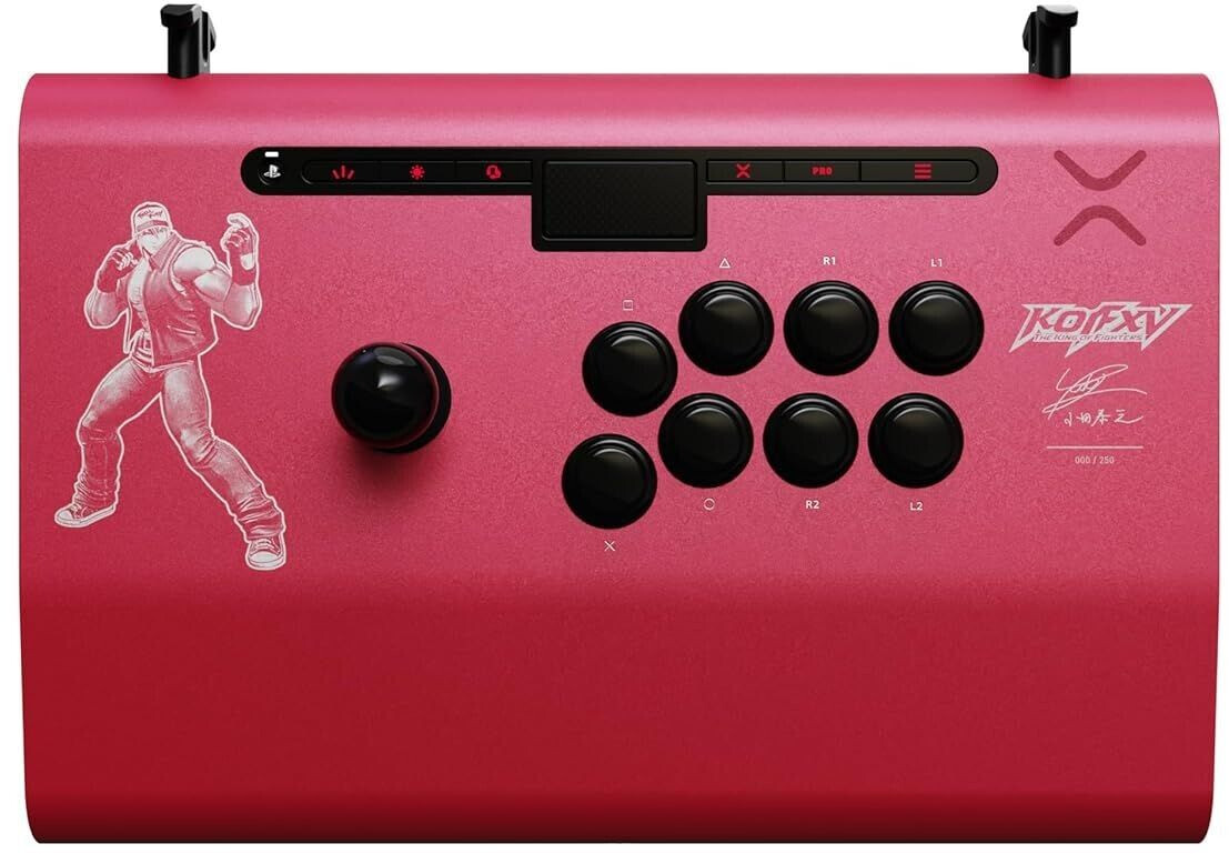 PDP Victrix PRO FS Arcade Fight Stick King of Fighters XV Terry Bogard