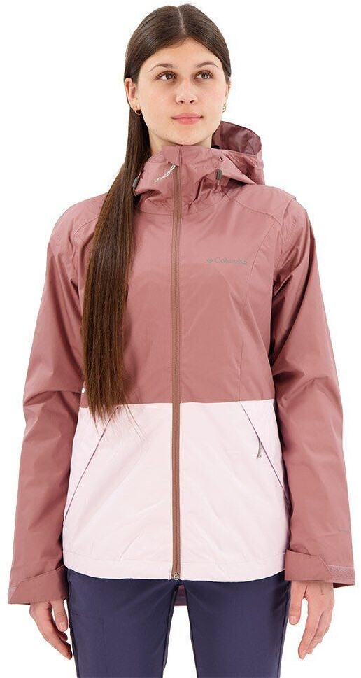 Columbia Inner Limits Iii Jacket Women fig/pink dawn