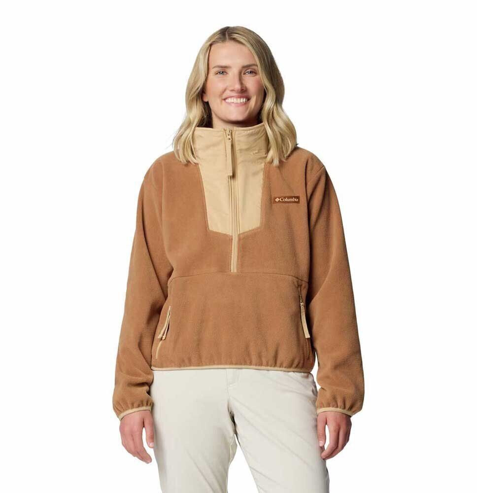 Columbia Sequoia Grove Half Zip Fleece Women brown