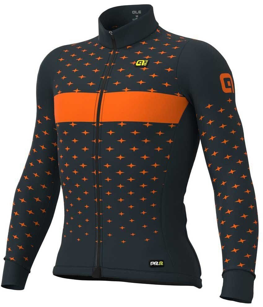 Alé Cycling Stars Long Sleeve Jersey (L22090403) orange