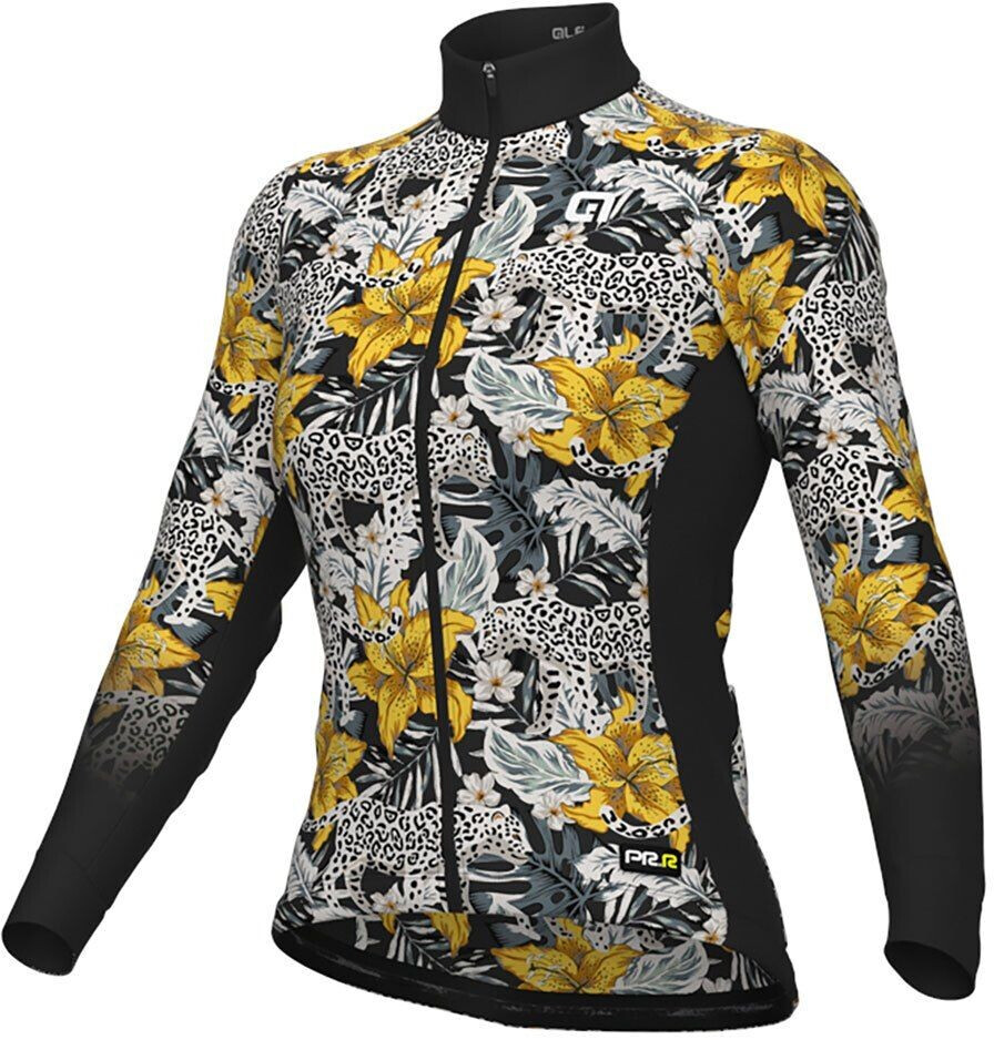 Alé Cycling Pr-r Hibiscus Long Sleeve Jersey Women (L23037460) black