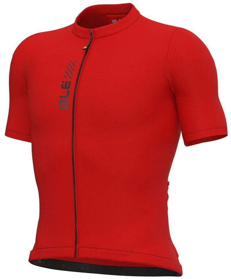 Alé Cycling Pragma Color Block Short Sleeve Jersey (L24076405) red