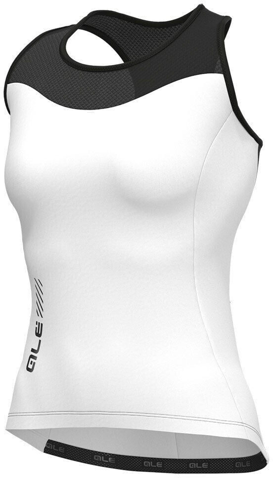 Alé Cycling Pragma Color Block Sleeveless Jersey Women (L24052400) white