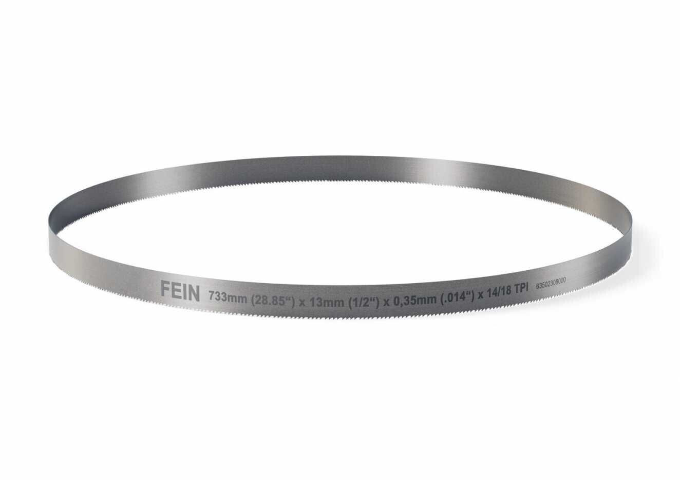 Fein Band saw blade for merall and plastic BIM 733 T14 MS